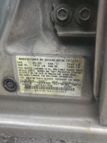 Photo 11 VIN: 3N1CB51D6YL322052 - NISSAN SENTRA BAS 