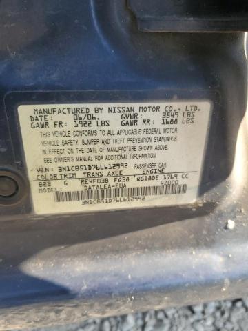 Photo 12 VIN: 3N1CB51D76L612992 - NISSAN SENTRA 