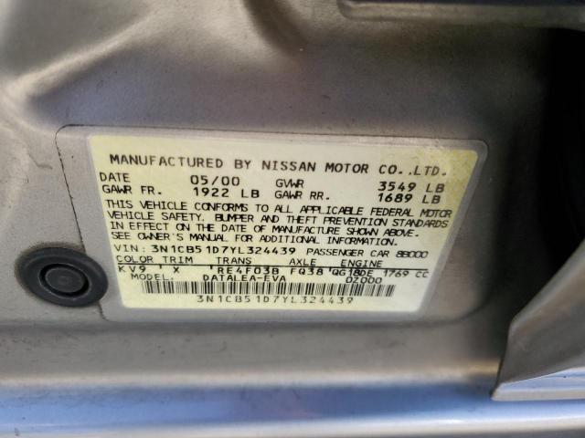 Photo 11 VIN: 3N1CB51D7YL324439 - NISSAN SENTRA 