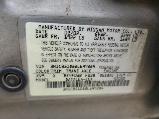 Photo 12 VIN: 3N1CB51D82L649284 - NISSAN SENTRA 