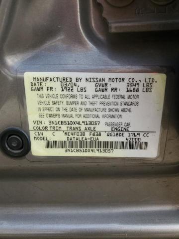 Photo 12 VIN: 3N1CB51DX4L913057 - NISSAN SENTRA 