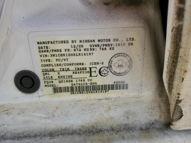 Photo 11 VIN: 3N1CB51DX6L514197 - NISSAN SENTRA 