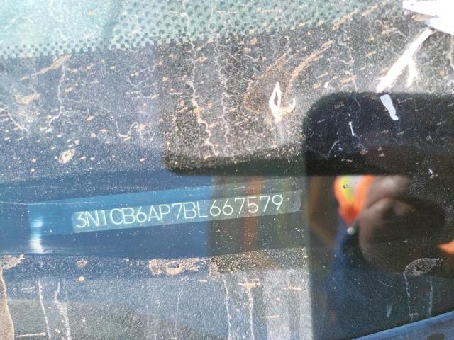 Photo 11 VIN: 3N1CB6AP7BL667579 - NISSAN SENTRA 