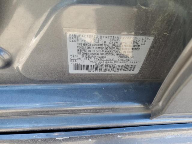 Photo 12 VIN: 3N1CB7AP0HY340460 - NISSAN SENTRA SR 