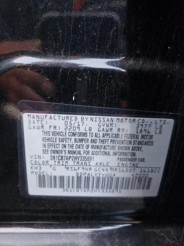 Photo 11 VIN: 3N1CB7AP2HY335891 - NISSAN SENTRA 