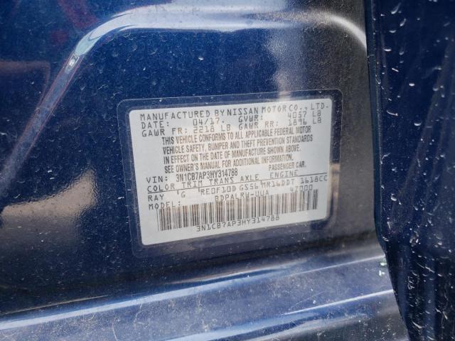 Photo 9 VIN: 3N1CB7AP3HY314788 - NISSAN SENTRA SR 