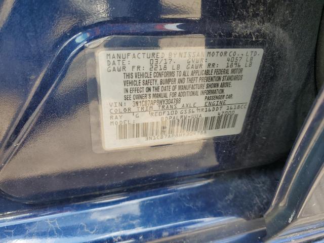 Photo 11 VIN: 3N1CB7AP8HY304788 - NISSAN SENTRA SR 