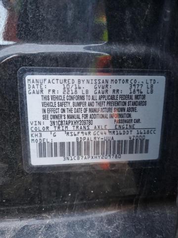 Photo 11 VIN: 3N1CB7APXHY209780 - NISSAN SENTRA 