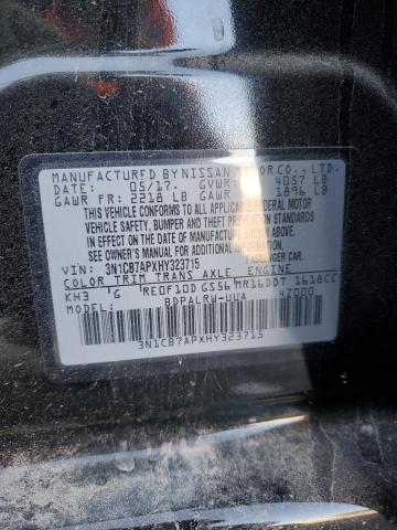 Photo 11 VIN: 3N1CB7APXHY323715 - NISSAN SENTRA SR 