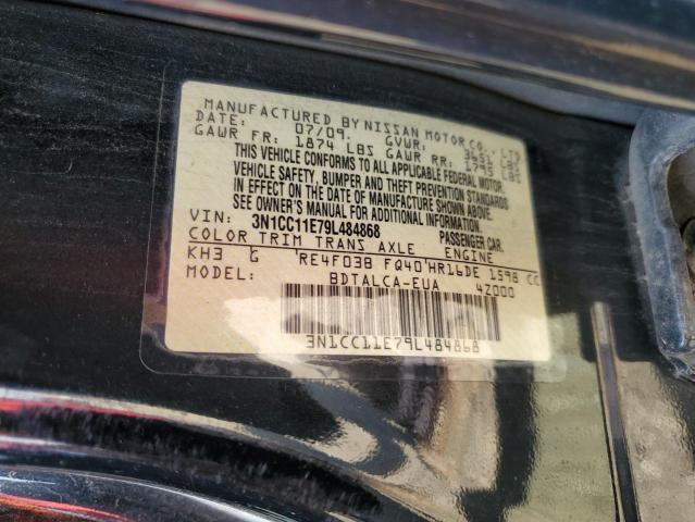 Photo 11 VIN: 3N1CC11E79L484868 - NISSAN VERSA S 