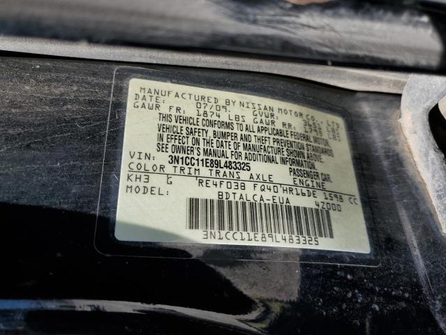 Photo 11 VIN: 3N1CC11E89L483325 - NISSAN VERSA S 