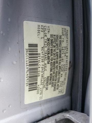 Photo 11 VIN: 3N1CC11EX9L459754 - NISSAN VERSA 