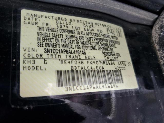 Photo 12 VIN: 3N1CC1AP6AL416146 - NISSAN VERSA S 