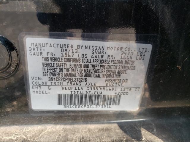 Photo 9 VIN: 3N1CE2CP0EL373216 - NISSAN VERSA NOTE 