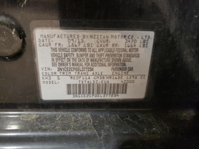 Photo 11 VIN: 3N1CE2CP0EL377234 - NISSAN VERSA NOTE 