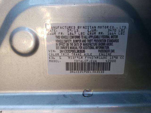 Photo 12 VIN: 3N1CE2CP0EL383535 - NISSAN VERSA NOTE 