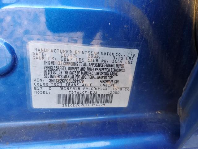 Photo 11 VIN: 3N1CE2CP0EL391179 - NISSAN VERSA NOTE 