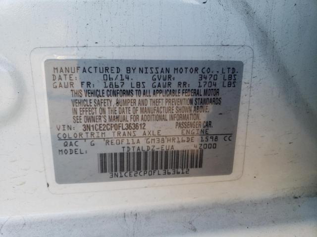 Photo 11 VIN: 3N1CE2CP0FL363612 - NISSAN VERSA NOTE 