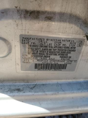 Photo 11 VIN: 3N1CE2CP0FL382516 - NISSAN VERSA 