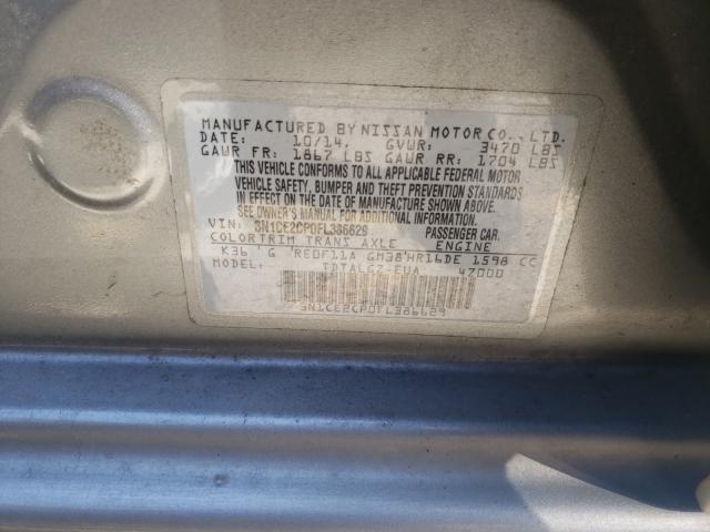 Photo 9 VIN: 3N1CE2CP0FL386629 - NISSAN VERSA NOTE 