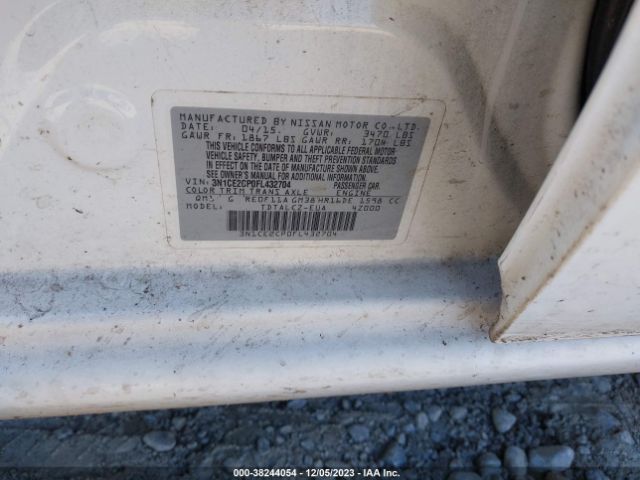 Photo 8 VIN: 3N1CE2CP0FL432704 - NISSAN VERSA NOTE 