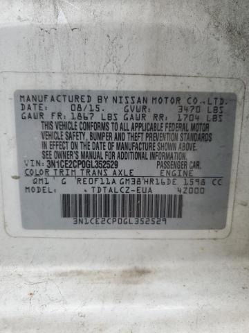 Photo 11 VIN: 3N1CE2CP0GL352529 - NISSAN VERSA 