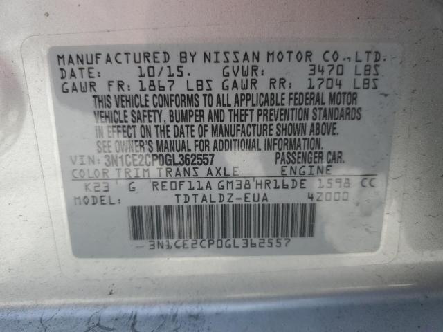 Photo 13 VIN: 3N1CE2CP0GL362557 - NISSAN VERSA NOTE 