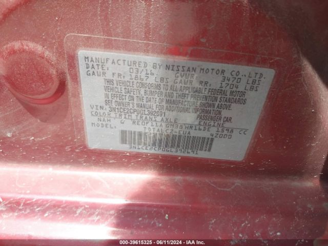 Photo 8 VIN: 3N1CE2CP0GL392691 - NISSAN VERSA NOTE 