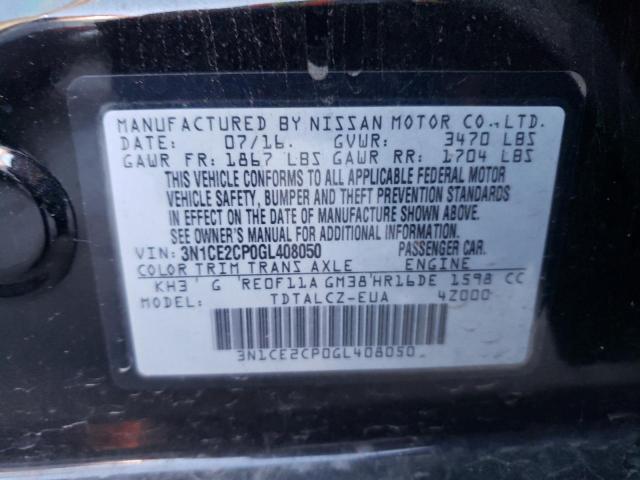 Photo 11 VIN: 3N1CE2CP0GL408050 - NISSAN VERSA 