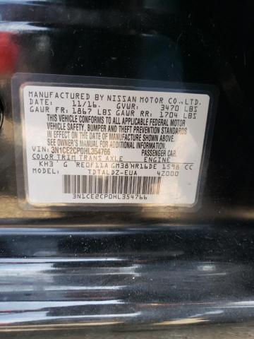 Photo 12 VIN: 3N1CE2CP0HL354766 - NISSAN VERSA NOTE 