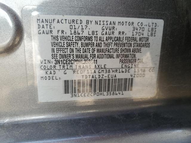 Photo 11 VIN: 3N1CE2CP0HL358641 - NISSAN VERSA 