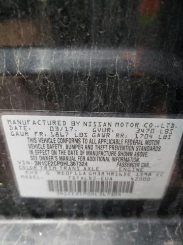 Photo 11 VIN: 3N1CE2CP0HL367324 - NISSAN VERSA NOTE 