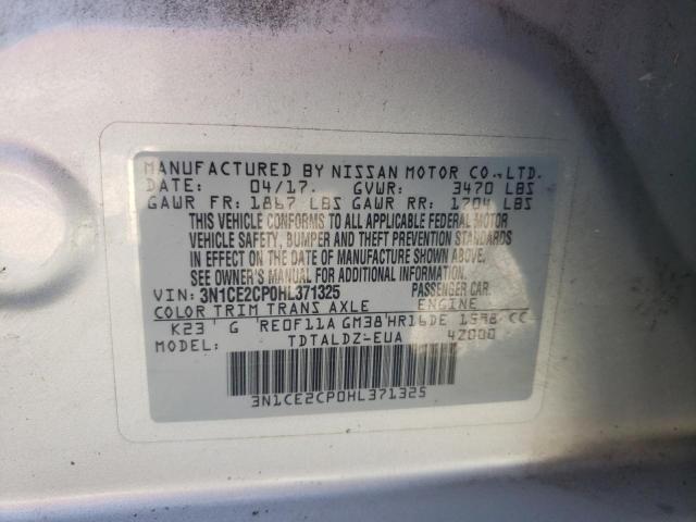 Photo 12 VIN: 3N1CE2CP0HL371325 - NISSAN VERSA NOTE 