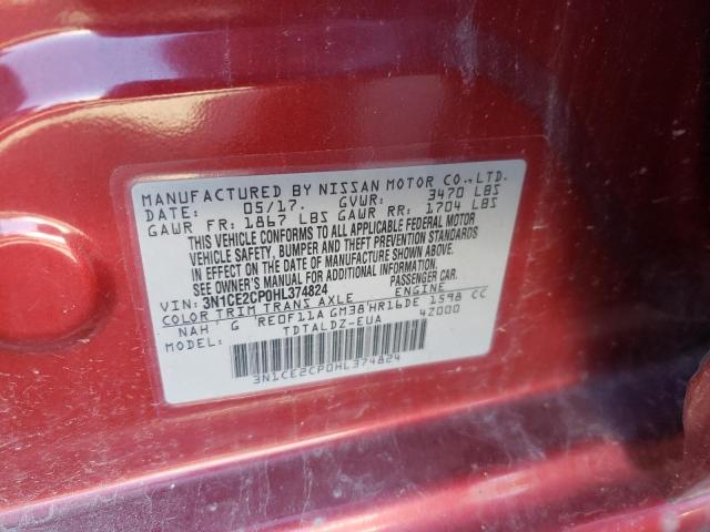 Photo 9 VIN: 3N1CE2CP0HL374824 - NISSAN VERSA NOTE 