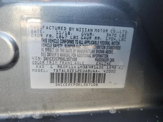 Photo 13 VIN: 3N1CE2CP0KL357108 - NISSAN VERSA NOTE 