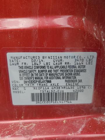 Photo 11 VIN: 3N1CE2CP1EL417966 - NISSAN VERSA NOTE 