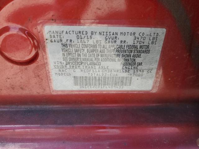 Photo 11 VIN: 3N1CE2CP1FL409433 - NISSAN VERSA NOTE 