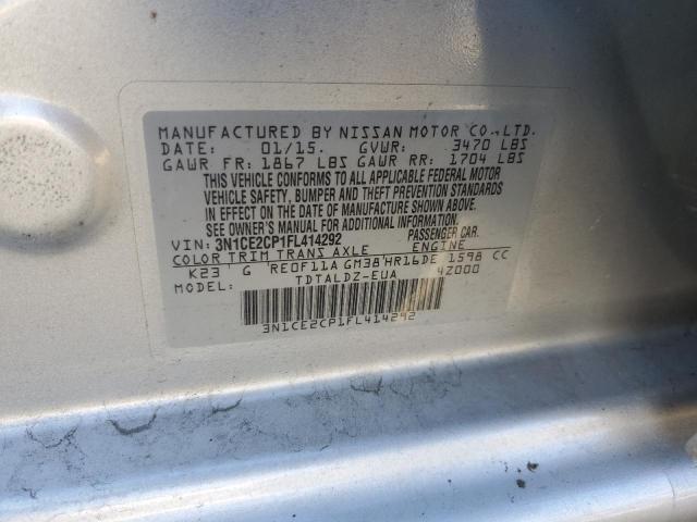 Photo 11 VIN: 3N1CE2CP1FL414292 - NISSAN VERSA NOTE 