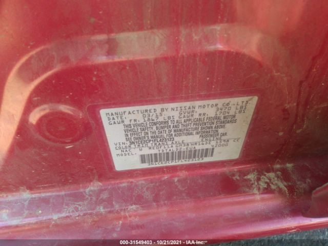 Photo 8 VIN: 3N1CE2CP1FL423123 - NISSAN VERSA NOTE 