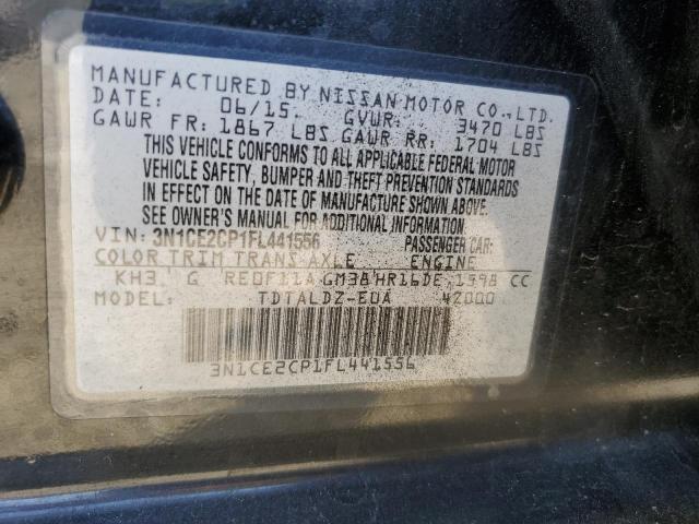 Photo 11 VIN: 3N1CE2CP1FL441556 - NISSAN VERSA 