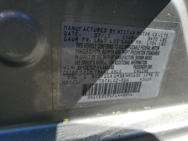 Photo 11 VIN: 3N1CE2CP1FL448846 - NISSAN VERSA NOTE 