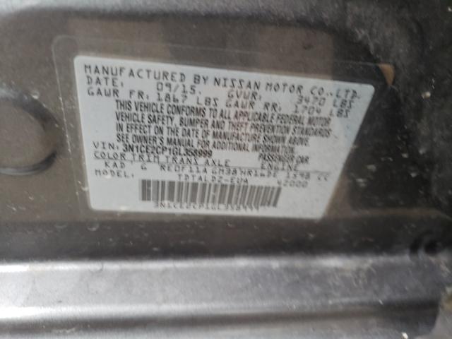 Photo 9 VIN: 3N1CE2CP1GL358999 - NISSAN VERSA NOTE 