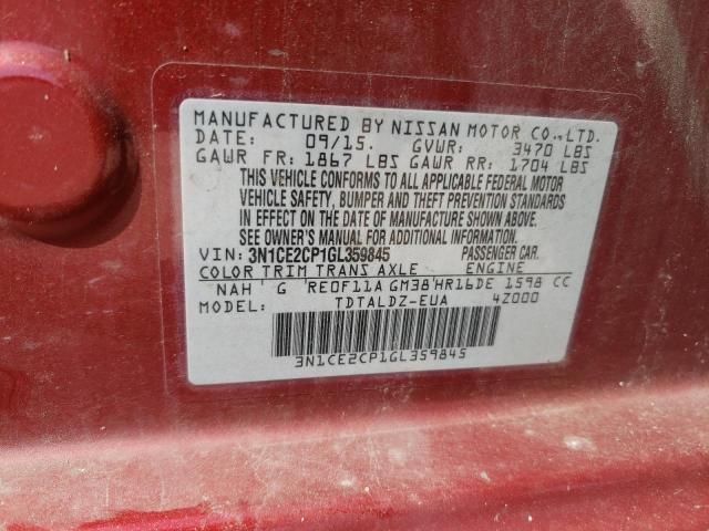 Photo 11 VIN: 3N1CE2CP1GL359845 - NISSAN 200SX BASE 