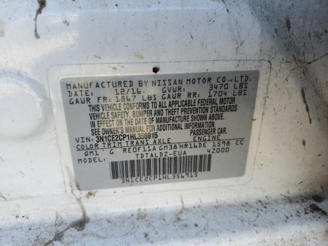 Photo 11 VIN: 3N1CE2CP1HL356915 - NISSAN VERSA 