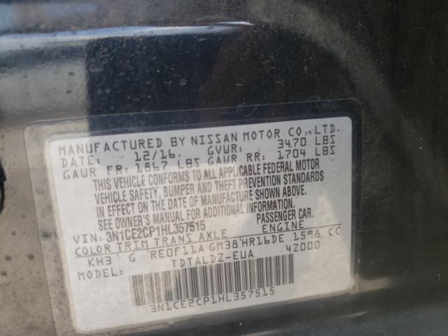 Photo 9 VIN: 3N1CE2CP1HL357515 - NISSAN VERSA NOTE 