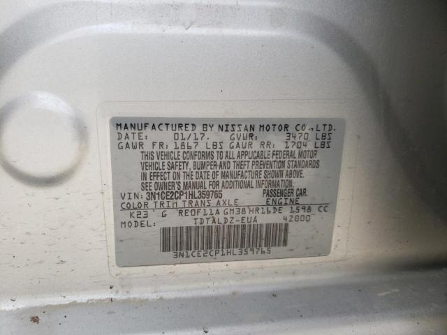 Photo 9 VIN: 3N1CE2CP1HL359765 - NISSAN VERSA NOTE 