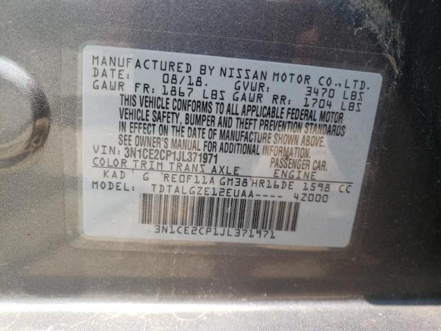 Photo 11 VIN: 3N1CE2CP1JL371971 - NISSAN VERSA NOTE 