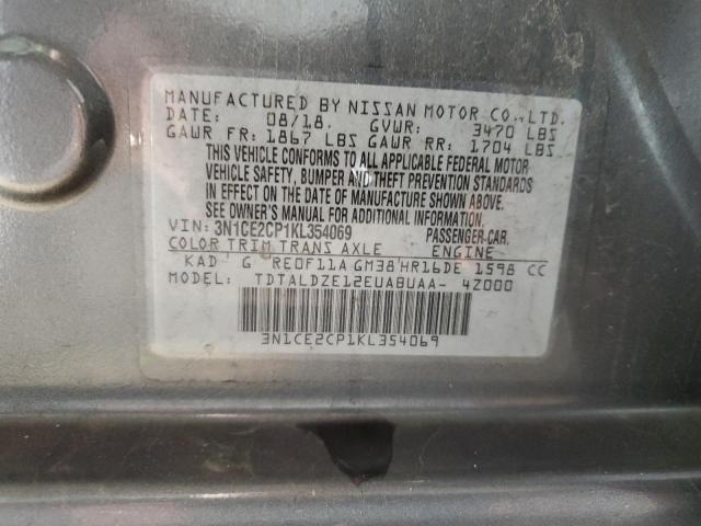 Photo 13 VIN: 3N1CE2CP1KL354069 - NISSAN VERSA 