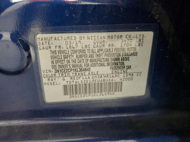 Photo 12 VIN: 3N1CE2CP1KL364942 - NISSAN VERSA NOTE 