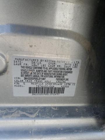 Photo 11 VIN: 3N1CE2CP2EL371497 - NISSAN VERSA 